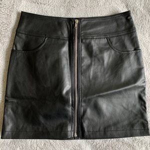 Forever 21 leather skirt